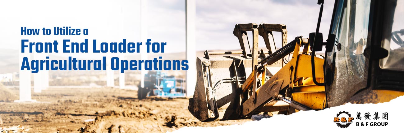 front end loader for agricultural
