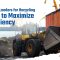 Wheel Loaders for Recycling: How to Maximize Efficiency