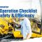 Mini Excavator Pre-Operation Checklist for Safety & Efficiency