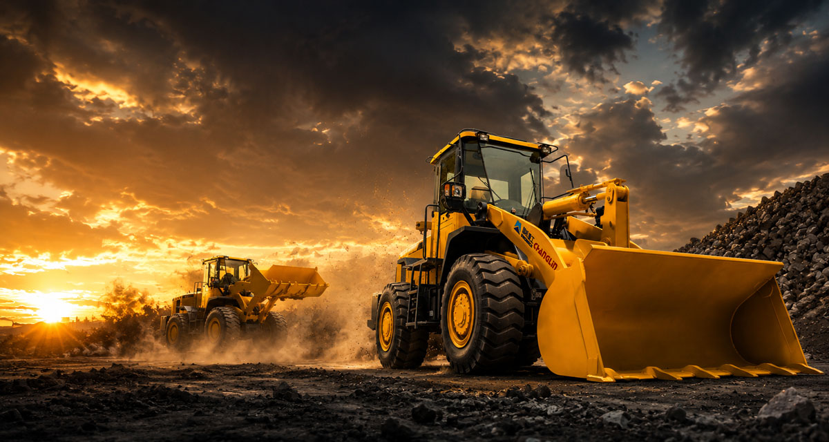 Changlin wheel loaders supplied by B&F Group in Malaysia
